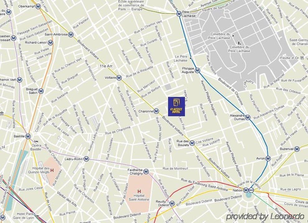 Diese Hotel Bastille Paris Eksteriør bilde